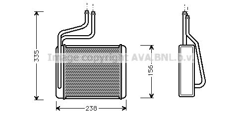 AVA QUALITY COOLING Siltummainis, Salona apsilde FD6286